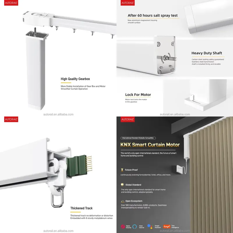 Smart Home Knx System - Sistema de Motor para Cortinas Automáticas