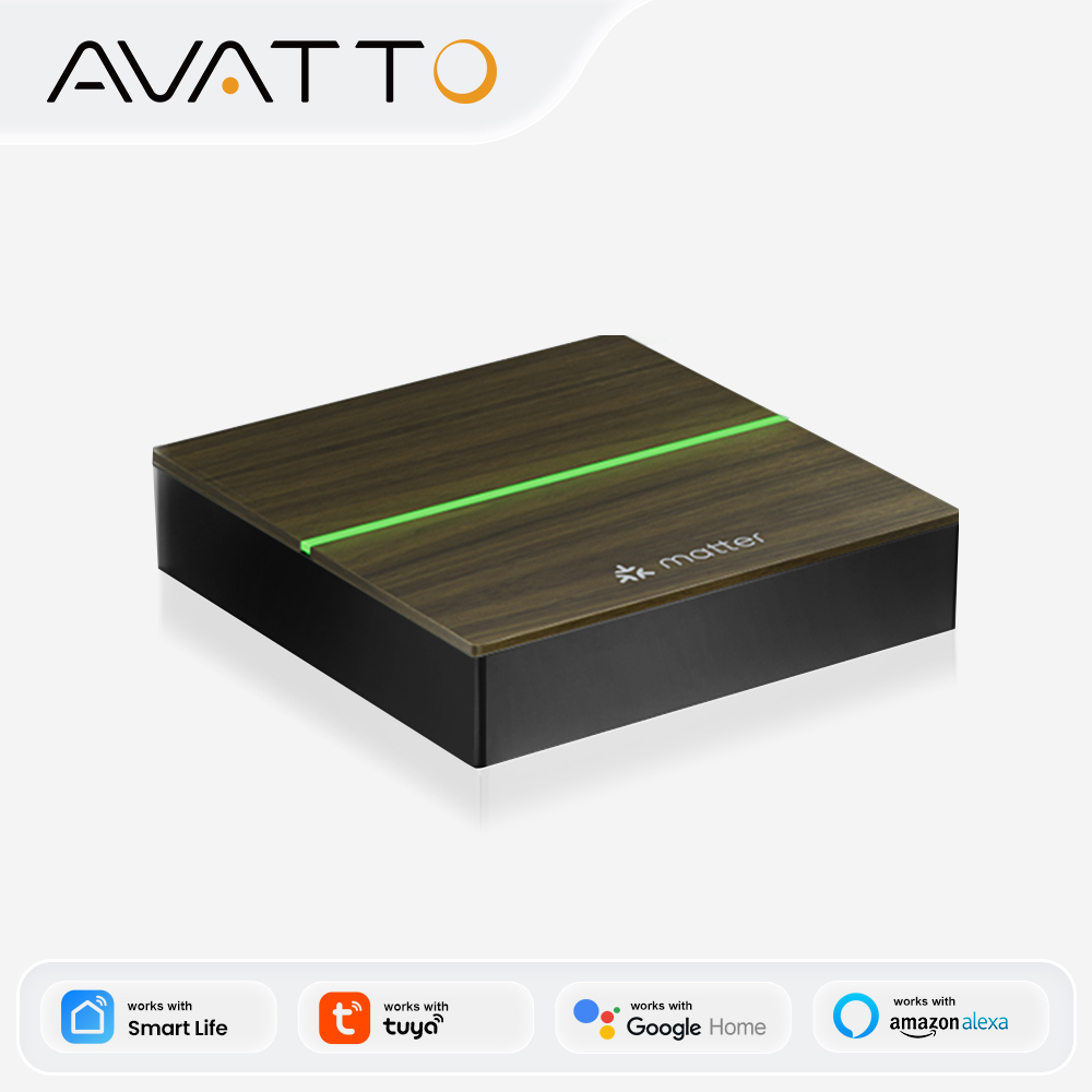 Smart Home Living - AVATTO Matter Smart Gateway Hub Cableado,