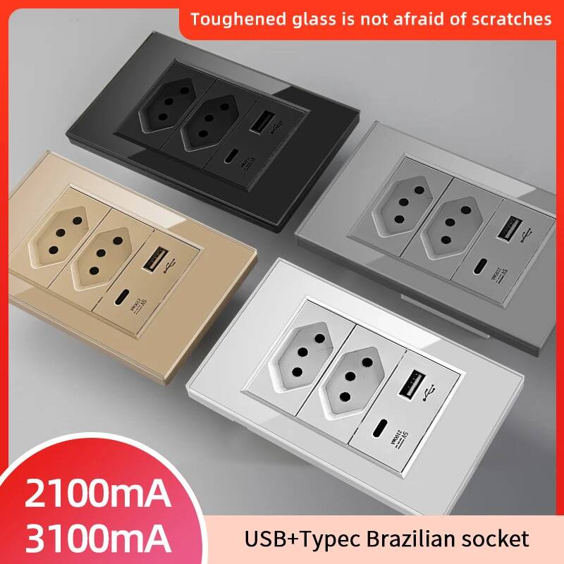 Smart Home Utilities - Enchufe de Pared Doble USB Estándar