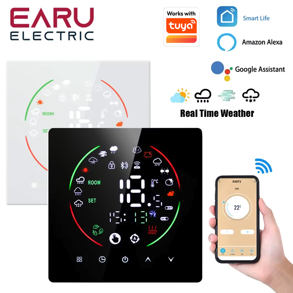 Smart Home Full System - Termostato Inteligente WiFi EARU Tuya 16A