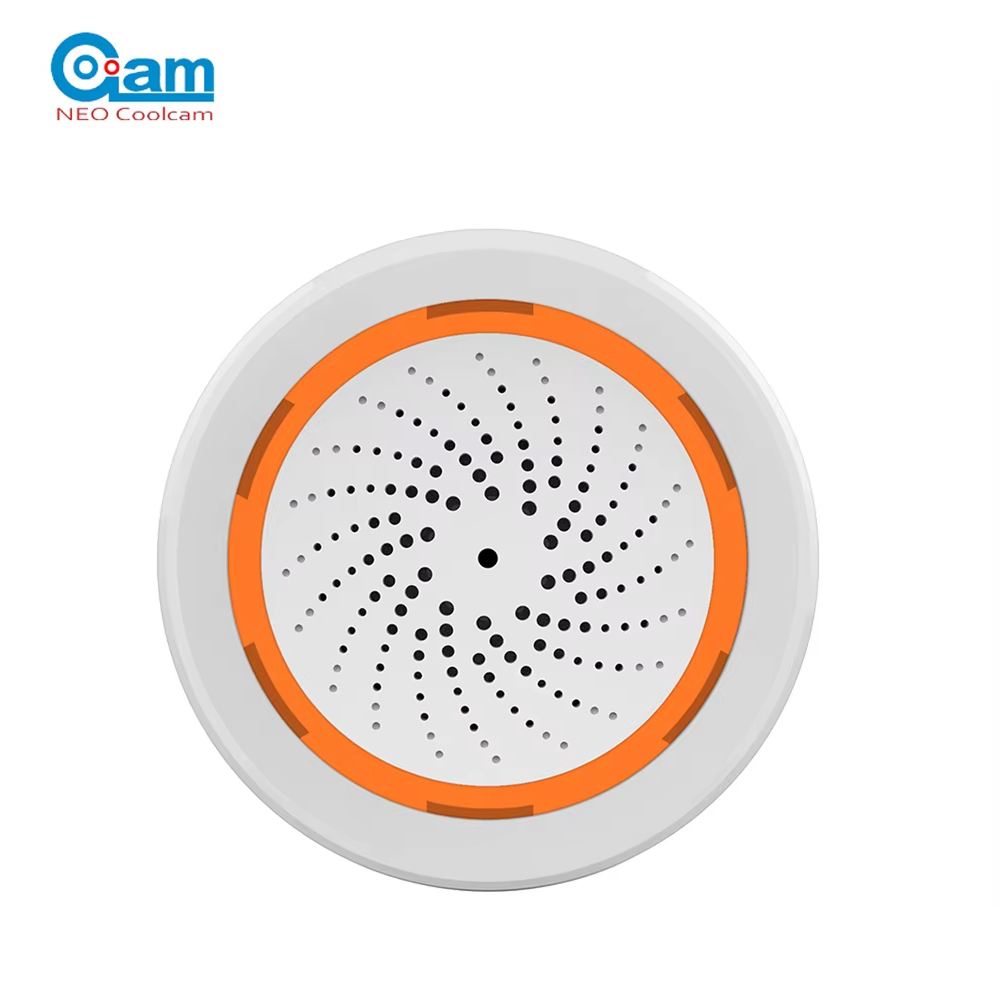 Smart Home Living - Coolcam-alarma de sirena inteligente Tuya Zigbee