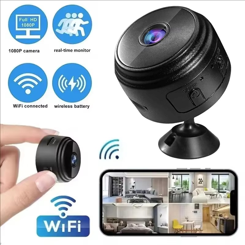 Smart Home Cctv - Mini Cámaras A9 1080P WiFi, Cámaras