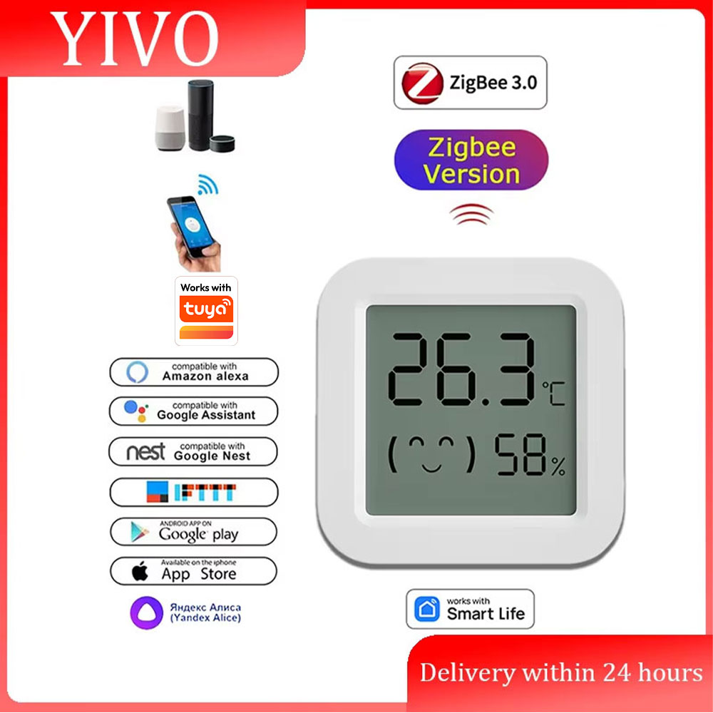 Smart Home Tablet - Sensor de temperatura y humedad Zigbee