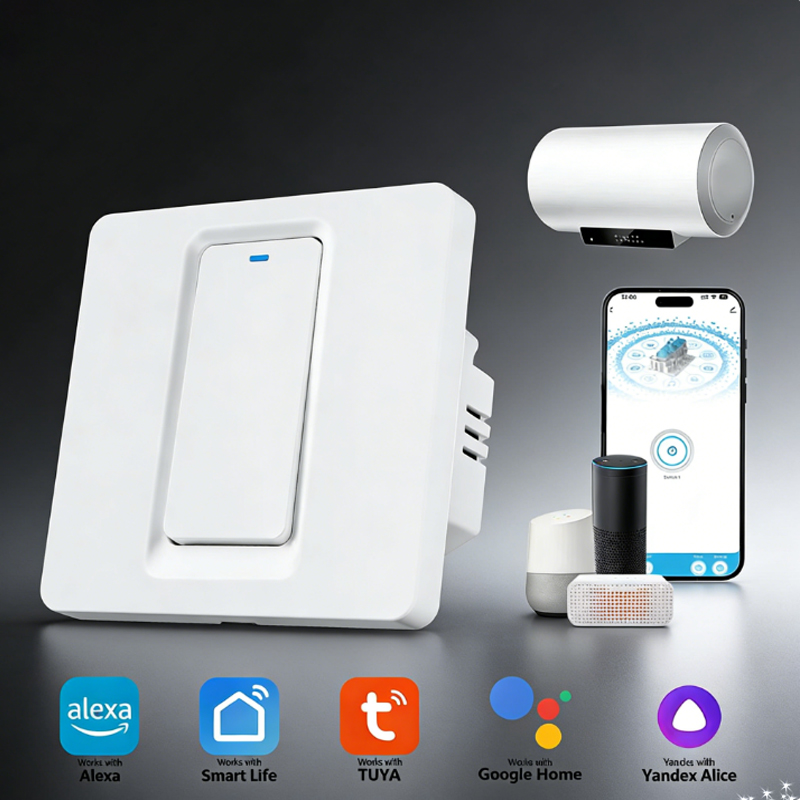 Smart Home Matter - Interruptor de calentador de agua inteligente/Control