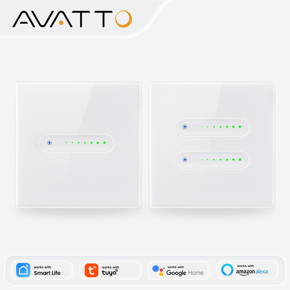 Smart Home Matter - AVATTO Interruptor inteligente WiFi de 1/2