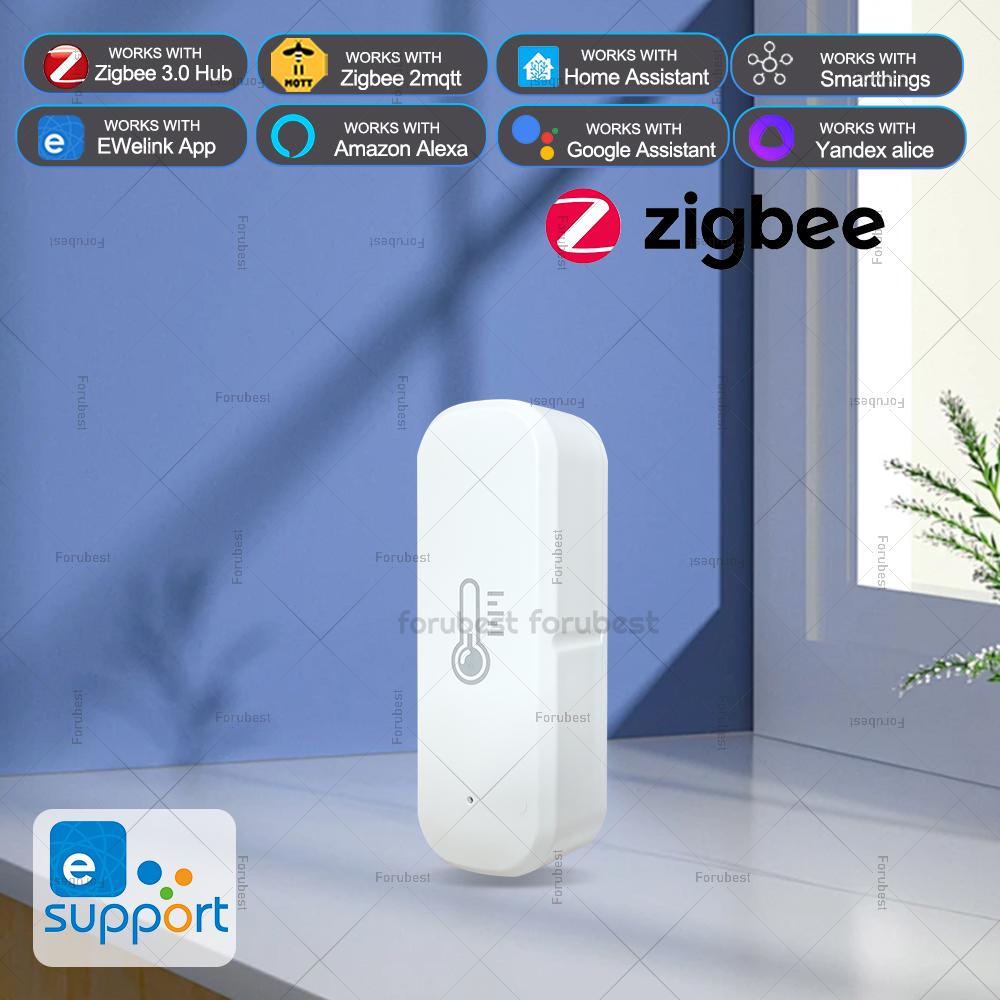 Smart Home Tablet - ZigBee-Sensor de temperatura y humedad, higrómetro