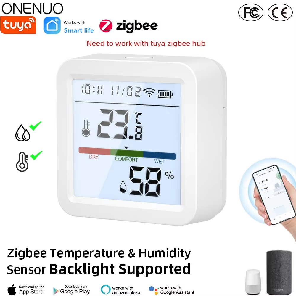 Smart Home Living - Tuya ZigBee Sensor de temperatura y