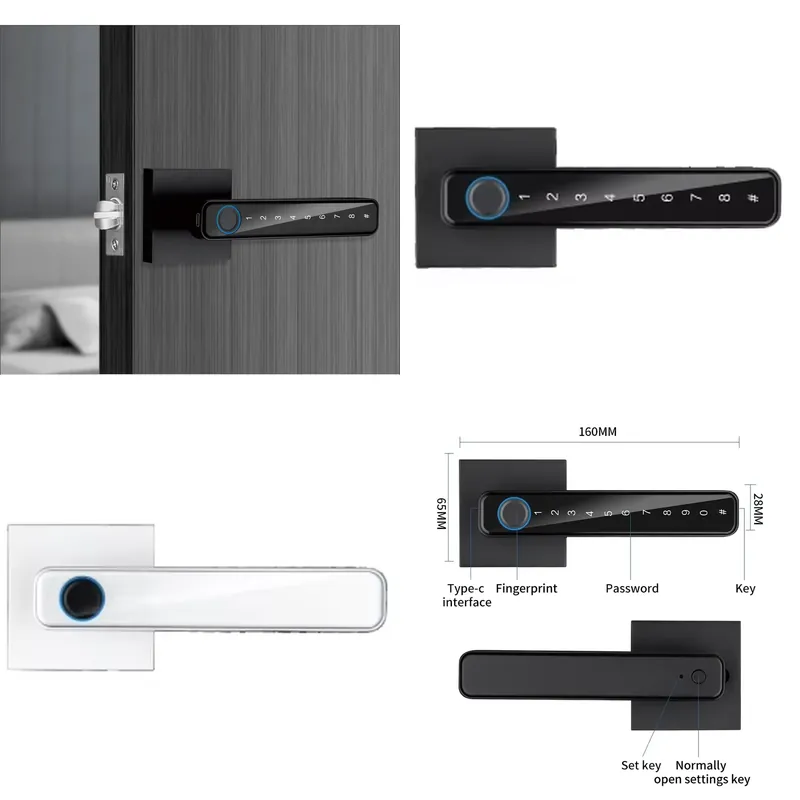 Smart Home Key - Cerradura Inteligente para Puerta con Pantalla