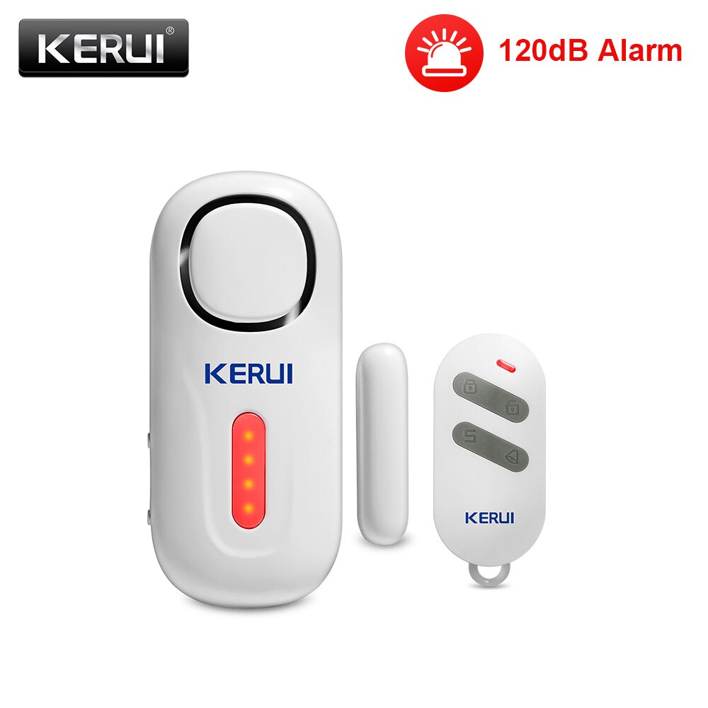 Smart Home Full System - KERUI 120DB inalámbrico puerta/ventana entrada seguridad