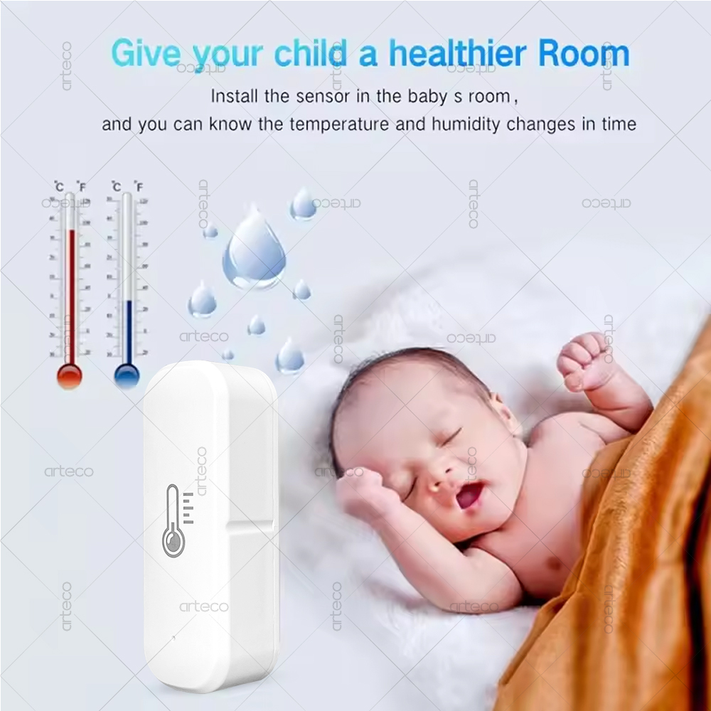Sensor de temperatura y humeda - Smart Home Tablet reseña y precio
