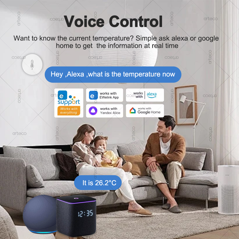 Sensor de temperatura y humeda - Smart Home Tablet reseña y precio