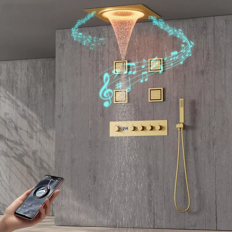 Juego de Ducha LED Inteligente - Smart Home reseña y precio