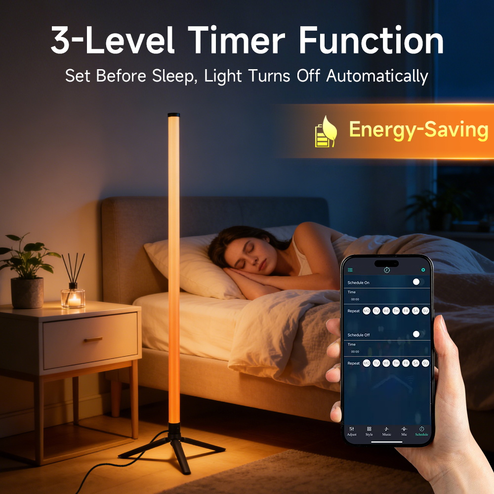 Lámpara de Pie LED Inteligente - Smart Home Living Room reseña y precio