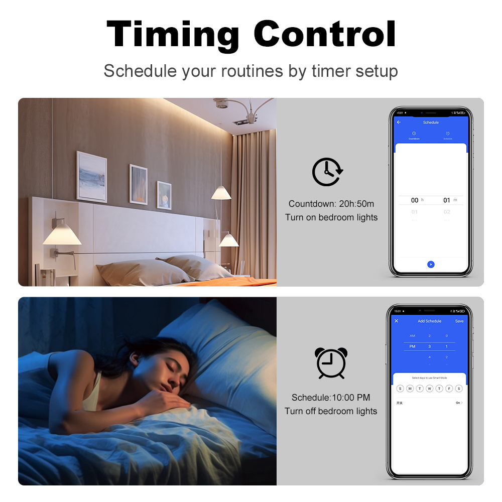 Interruptor inteligente Zigbee - Smart Home Matter reseña y precio