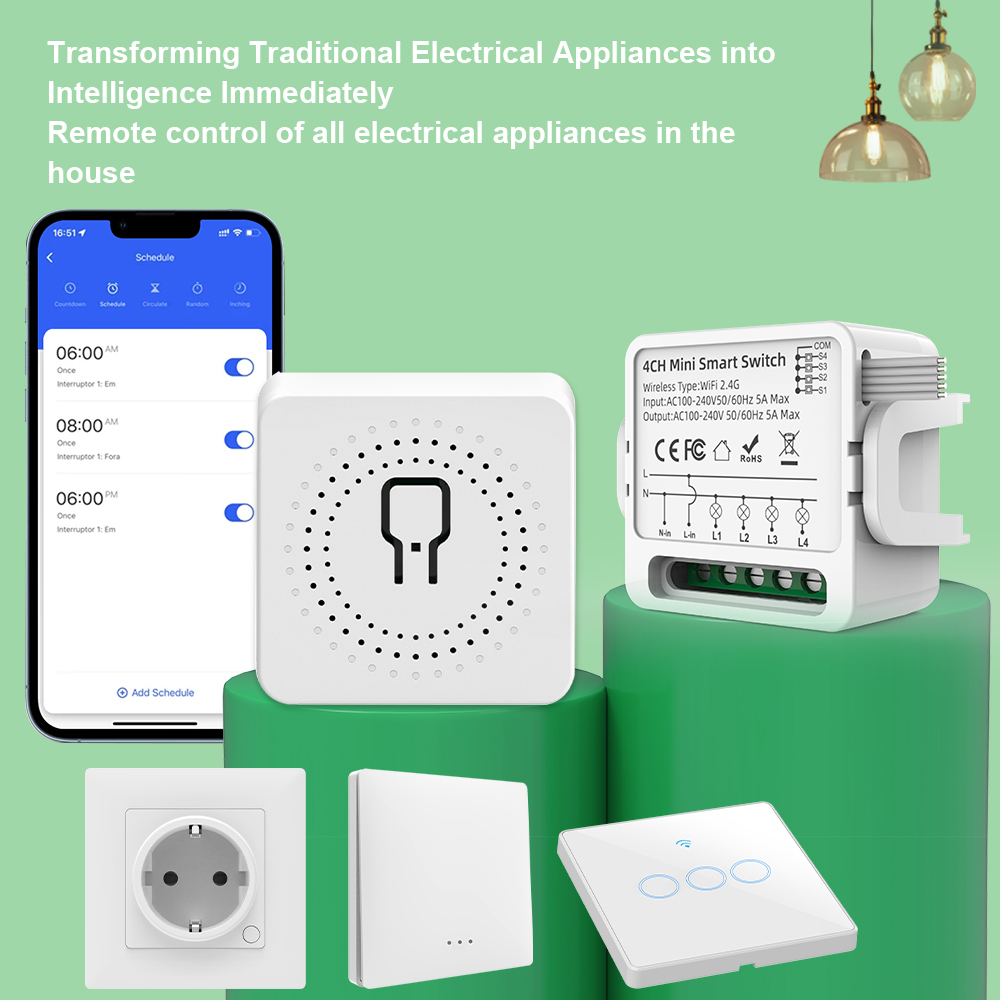 Interruptor Inteligente WiFi T - Smart Home Matter reseña y precio