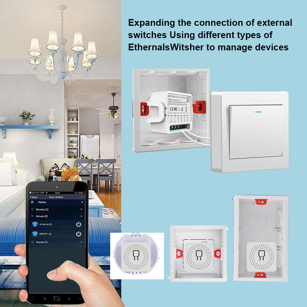 Interruptor Inteligente WiFi T - Smart Home Matter reseña y precio