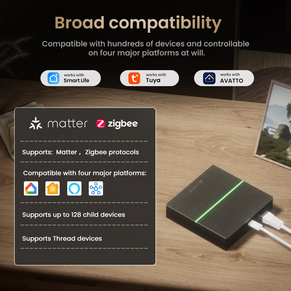AVATTO Matter Smart Gateway Hu - Smart Home Living reseña y precio