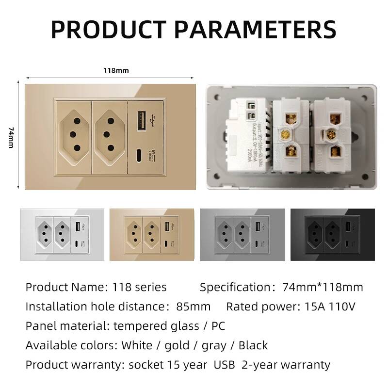 Enchufe de Pared Doble USB Est - Smart Home Utilities reseña y precio