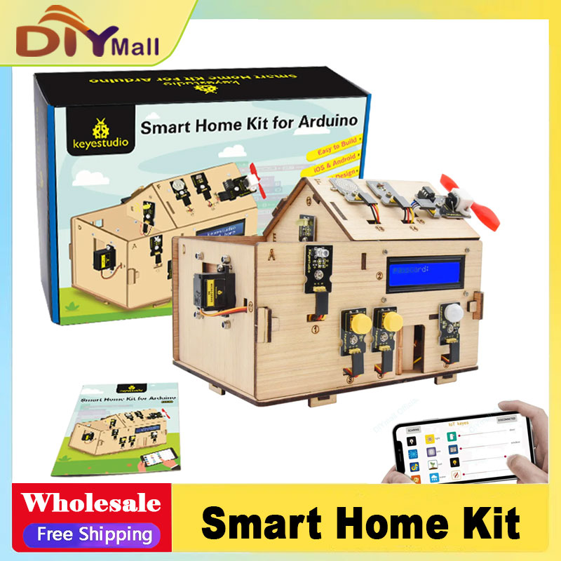 Keyestudio Smart IoT Home Kit  - Smart Home Diy reseña y precio