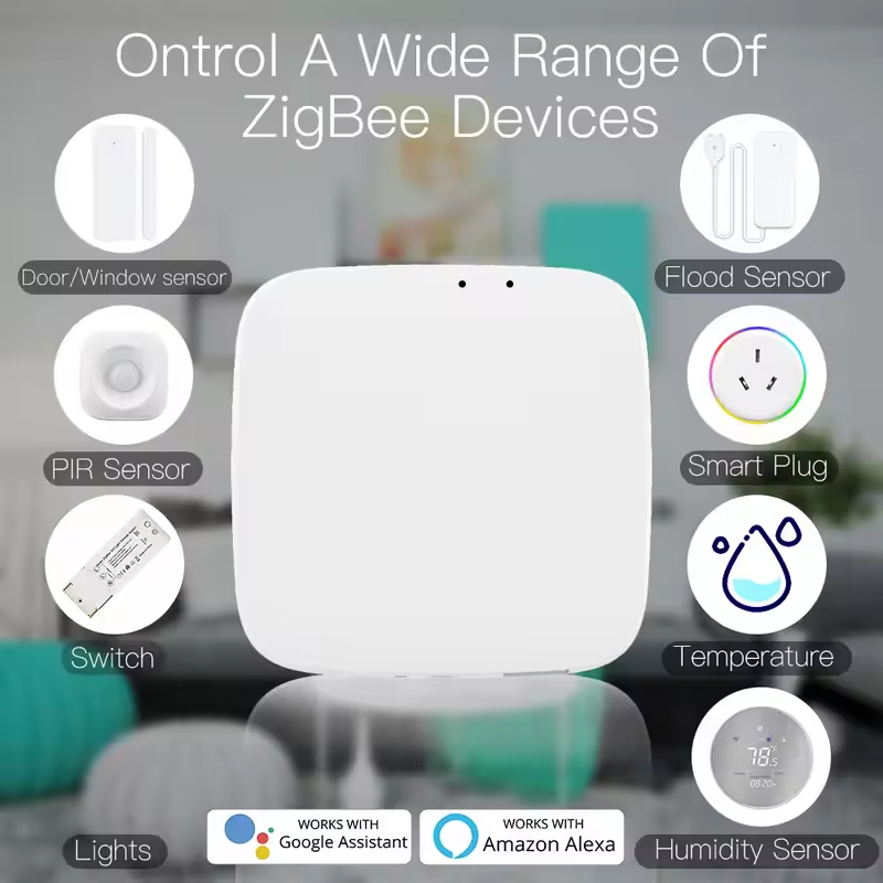 Moes Tuya ZigBee 3,0 Hub de en - Smart Home Living reseña y precio