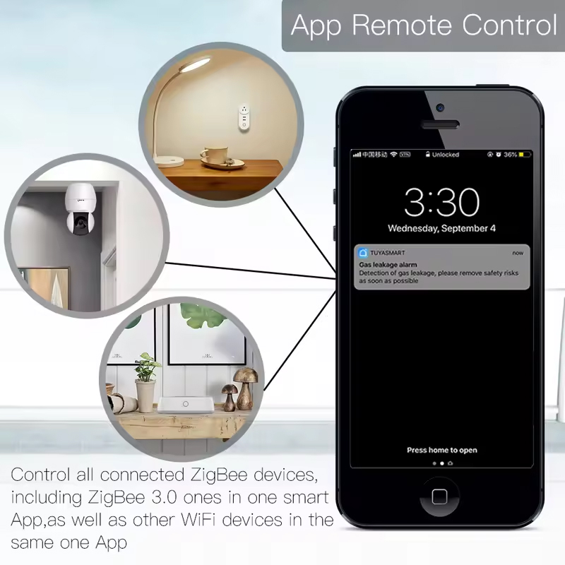 Moes Tuya ZigBee 3,0 Hub de en - Smart Home Living reseña y precio