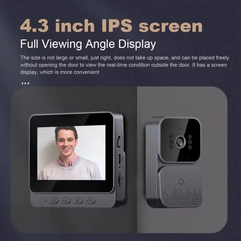    Cámara de Timbre Inteligen - Smart Home Video Doorphone Ezviz reseña y precio