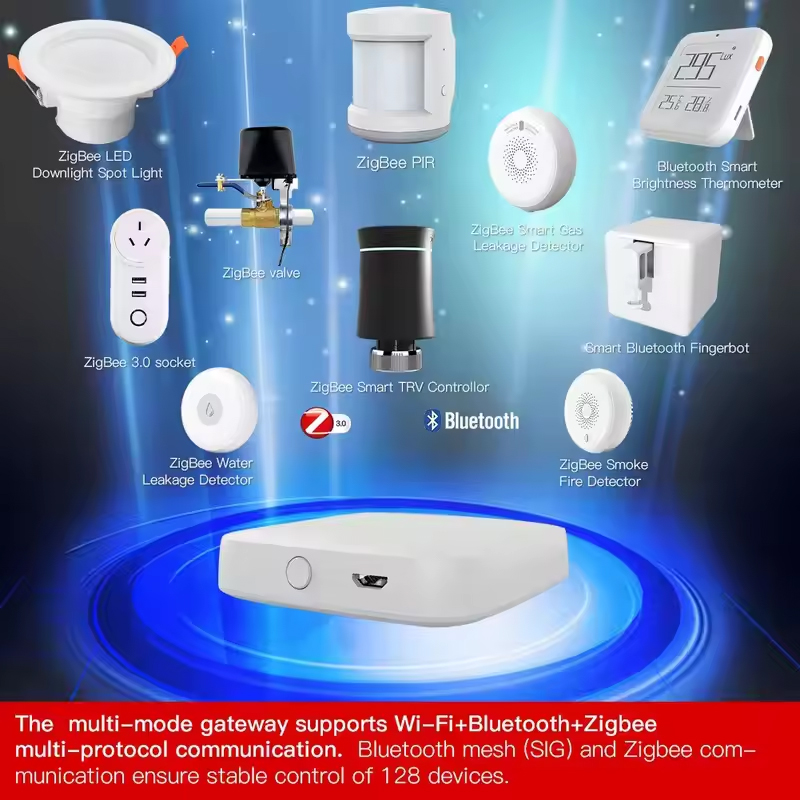 MOES Tuya ZigBee3.0 Smart Hub, - Smart Home Living reseña y precio