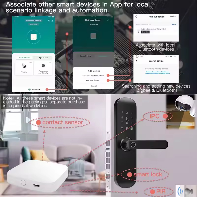 MOES Tuya ZigBee3.0 Smart Hub, - Smart Home Living reseña y precio