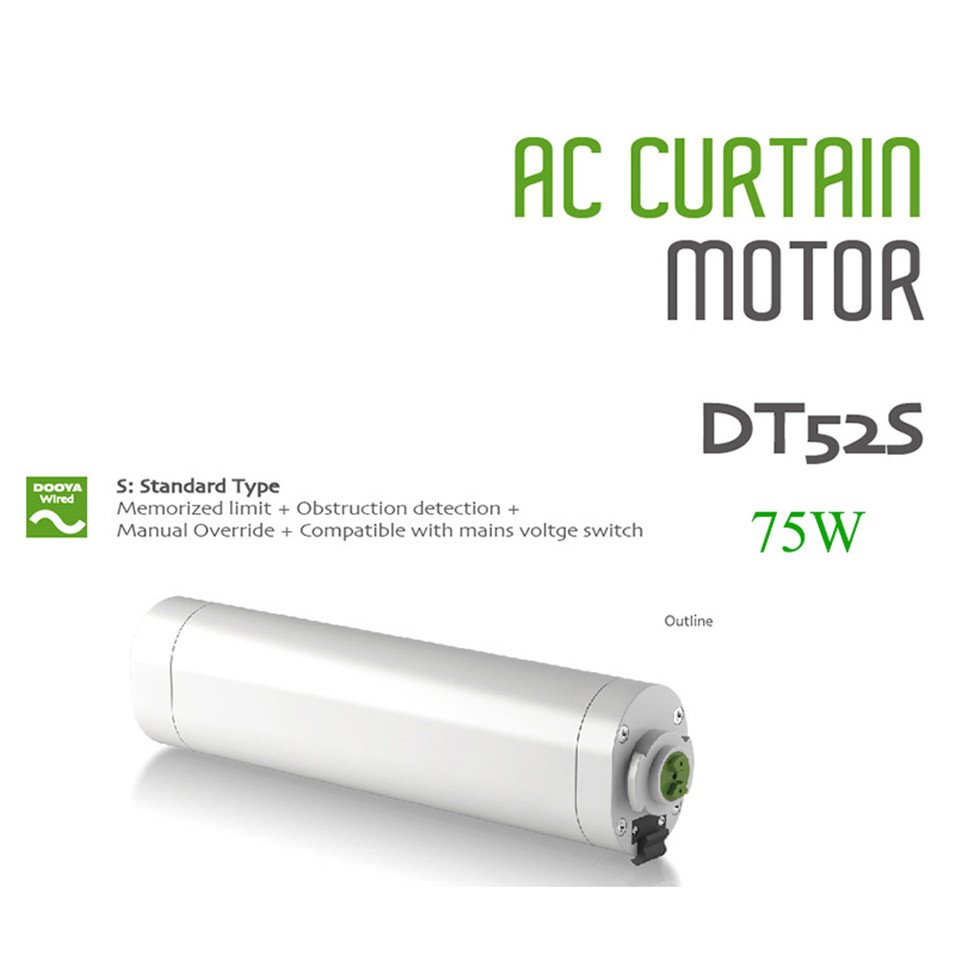 Dooya-Motor de cortina eléctri - Smart Home Fibaro reseña y precio
