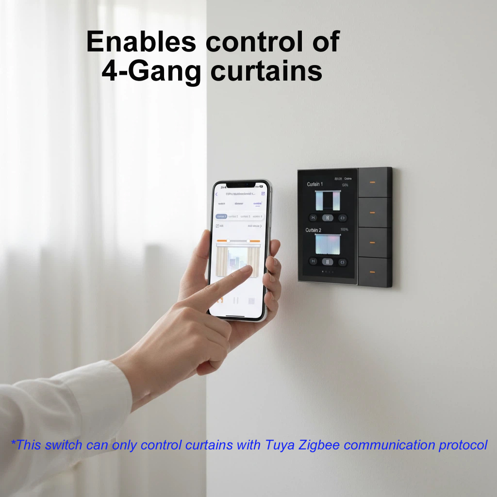 Panel Inteligente F3-pro Tuya  - Smart Home Matter reseña y precio