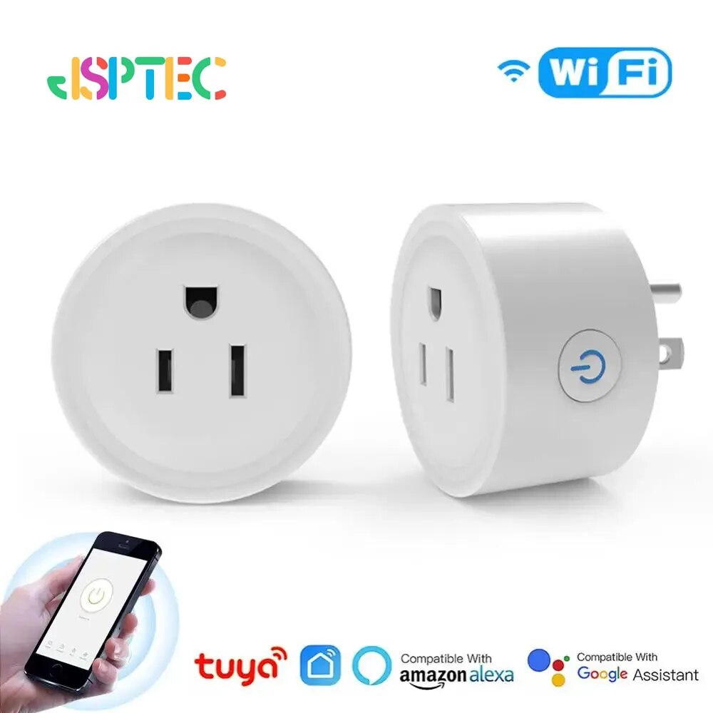 Tuya-enchufe Wifi inteligente, - Smart Home Utilities reseña y precio