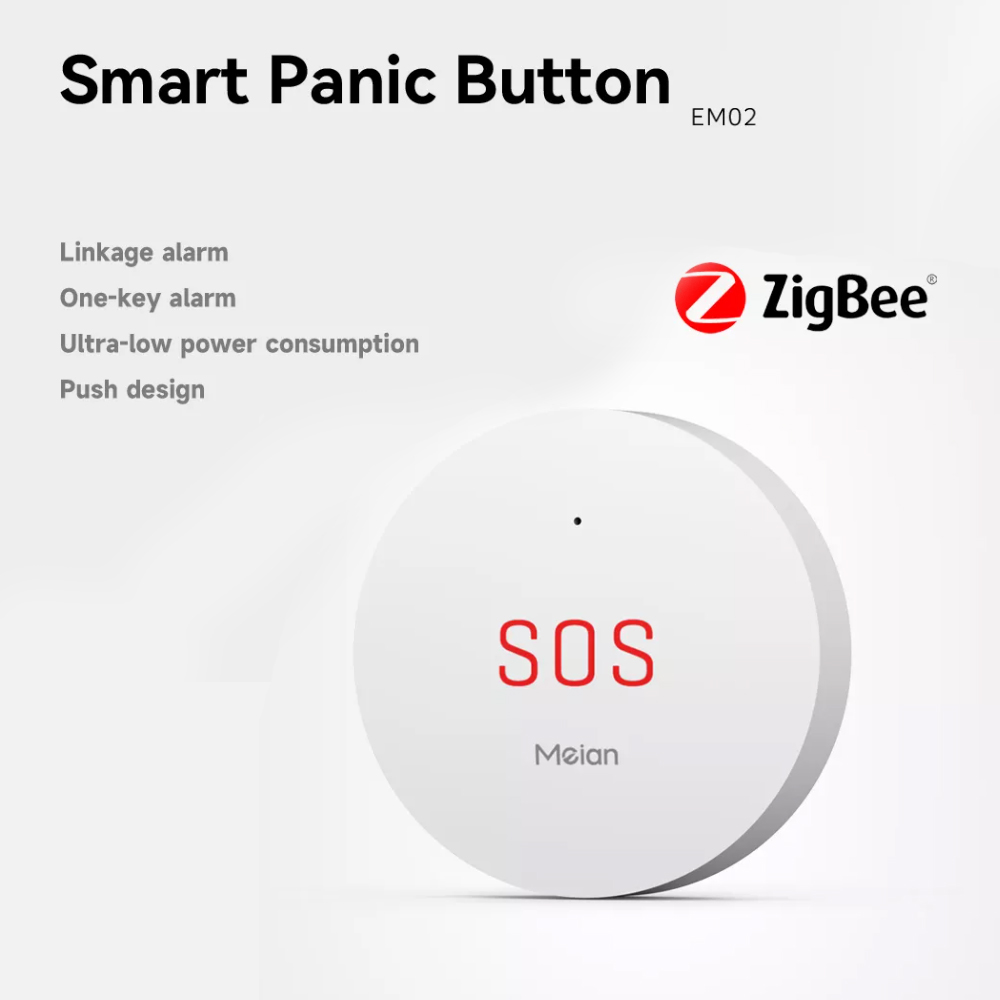 Zigbee-botón de emergencia Tuy - Smart Home Living reseña y precio