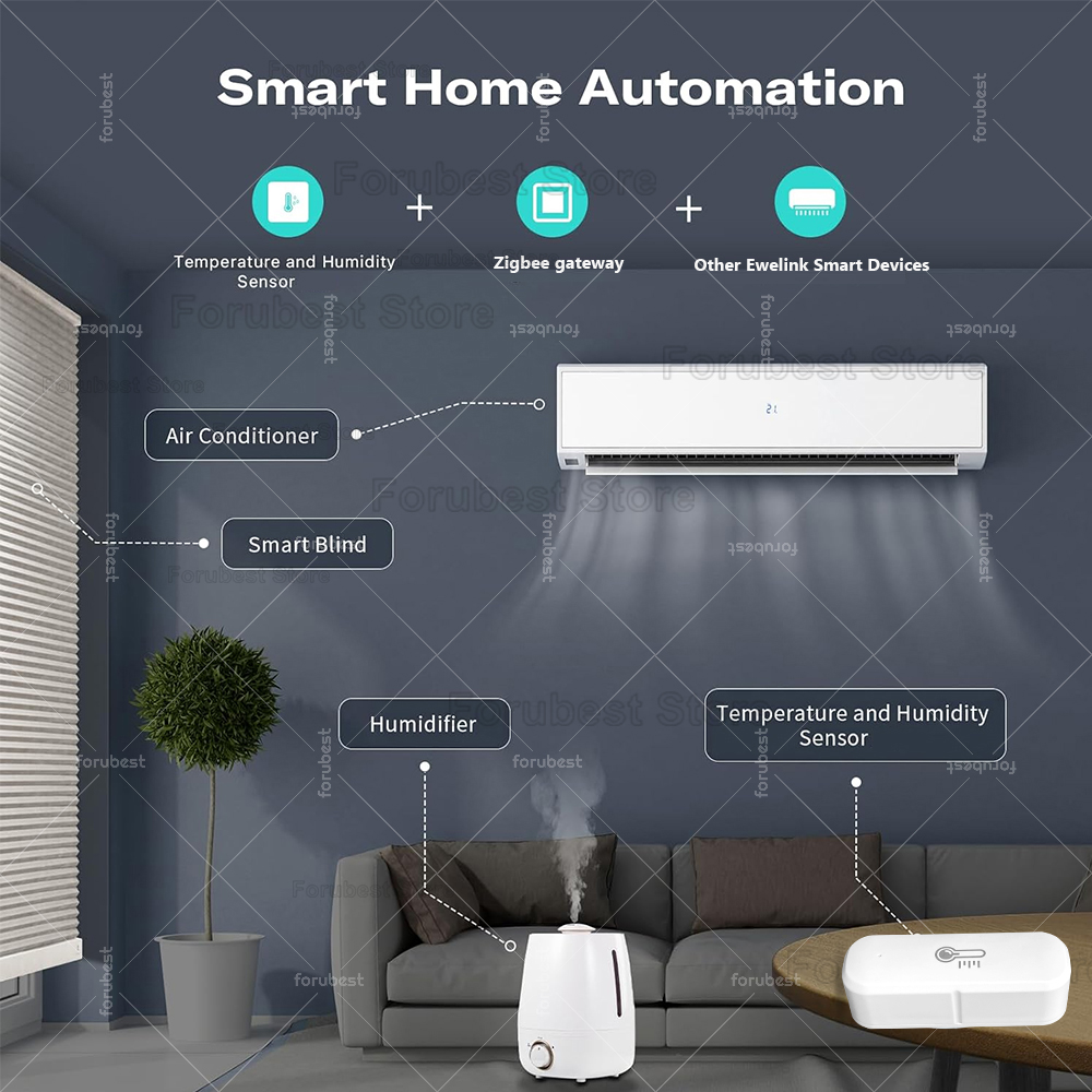 ZigBee-Sensor de temperatura y - Smart Home Tablet reseña y precio