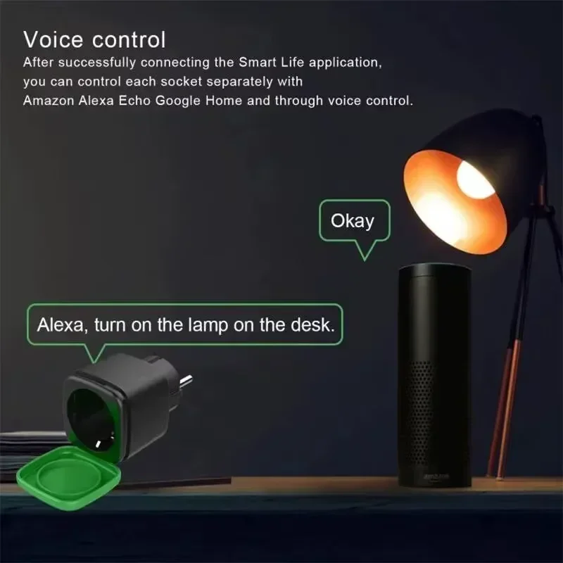 Enchufe Inteligente WiFi Tuya  - Smart Home Living reseña y precio