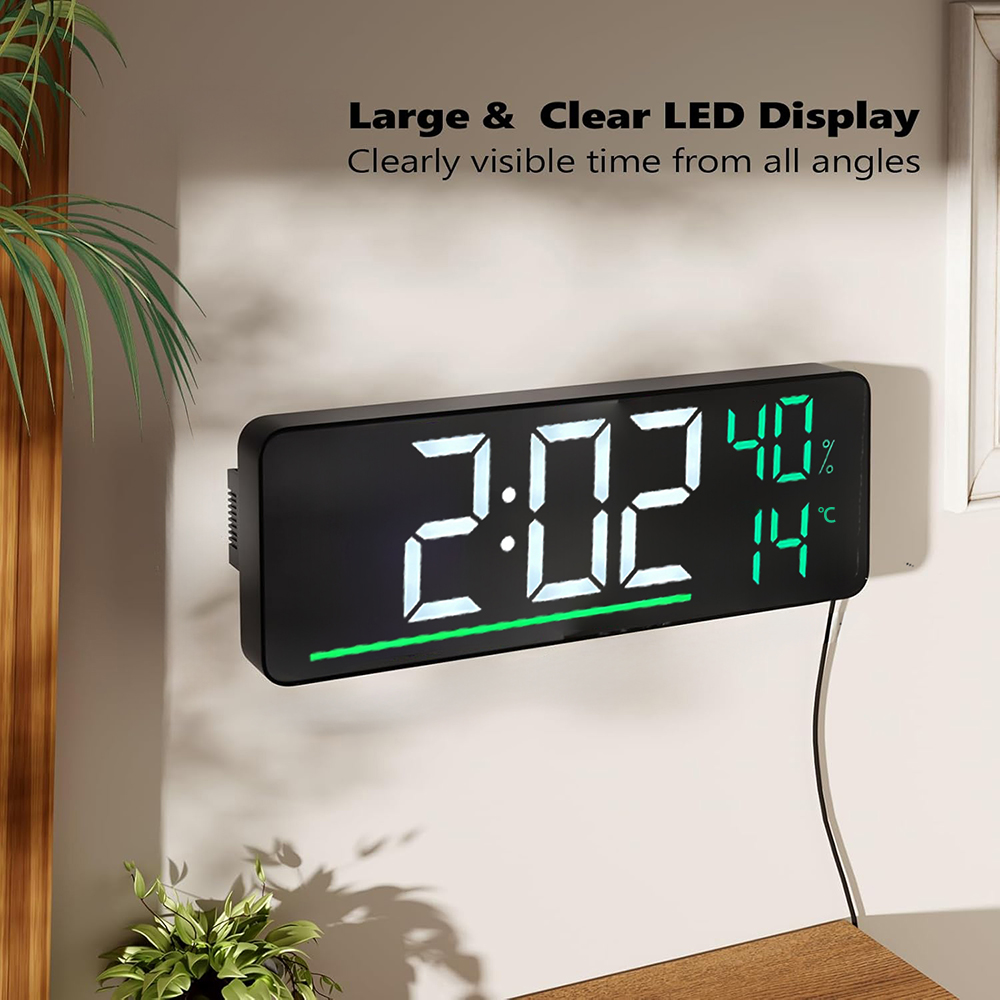 Reloj de Pared Digital LED con - Smart Home Living Room reseña y precio