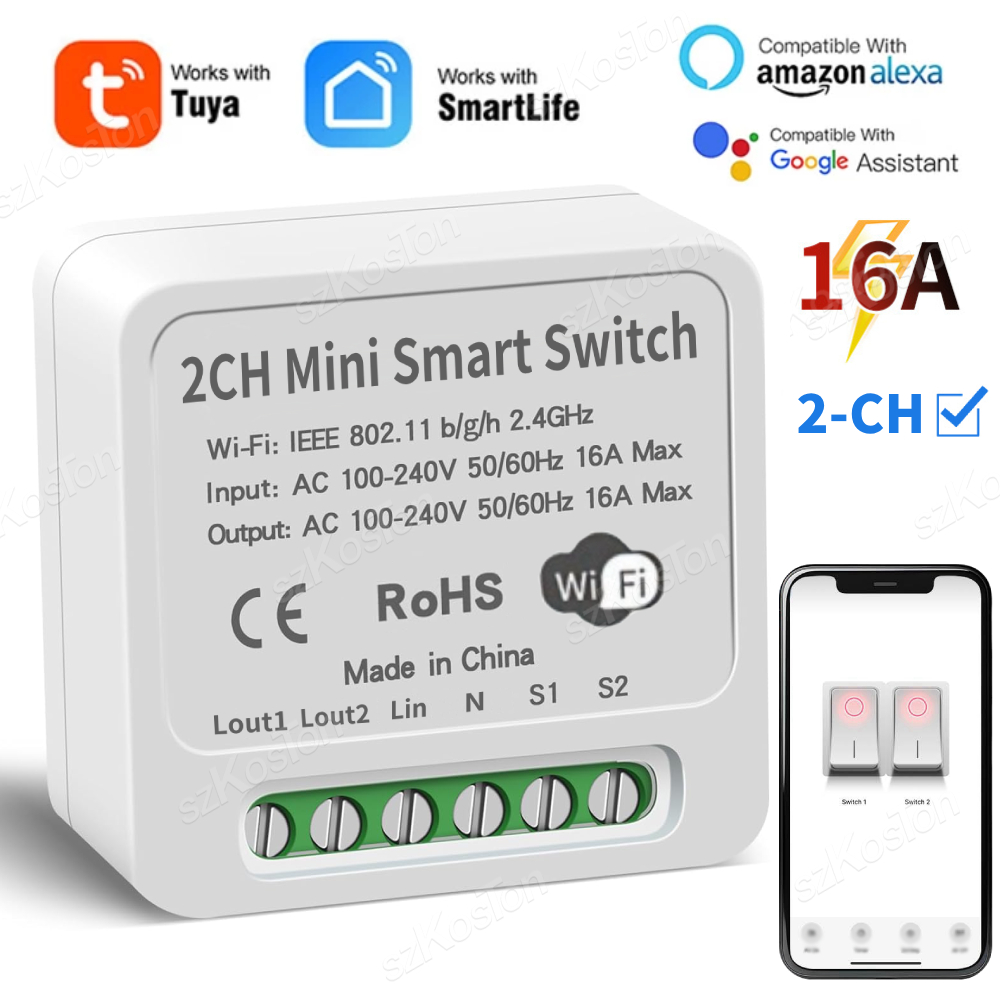 Módulo de interruptor intelige - Smart Home Diy reseña y precio