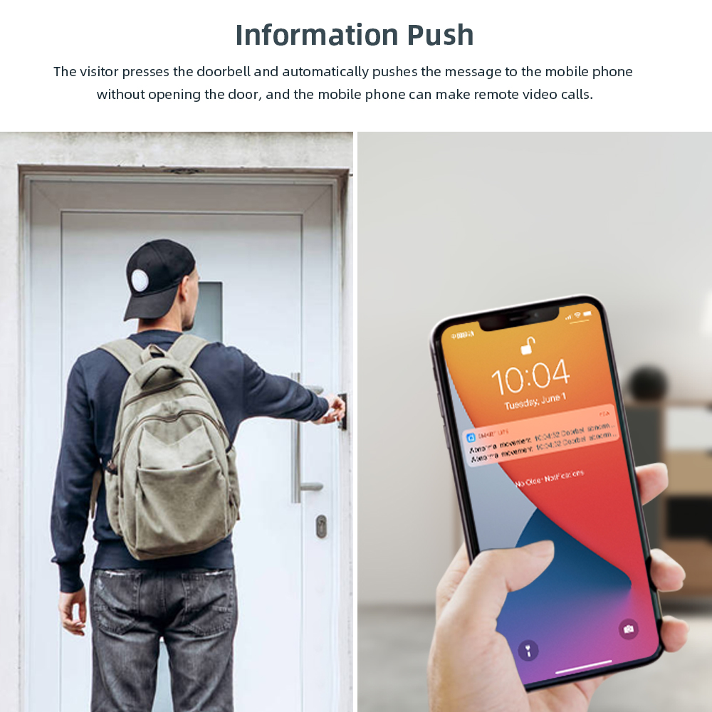 Videoportero Tuya de 2MP, Impe - Smart Home Video Doorphone Ezviz reseña y precio