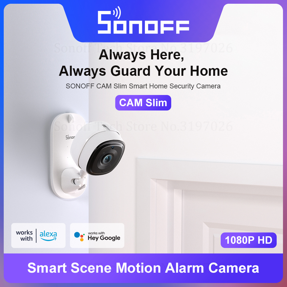 SONOFF 1080P HD Wi-Fi IOT cáma - Smart Home Cctv reseña y precio