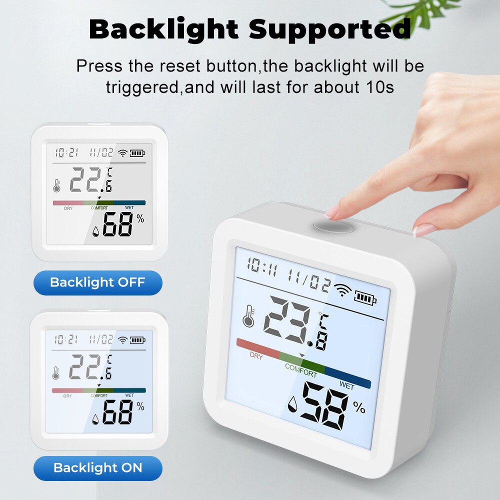 Tuya ZigBee Sensor de temperat - Smart Home Living reseña y precio