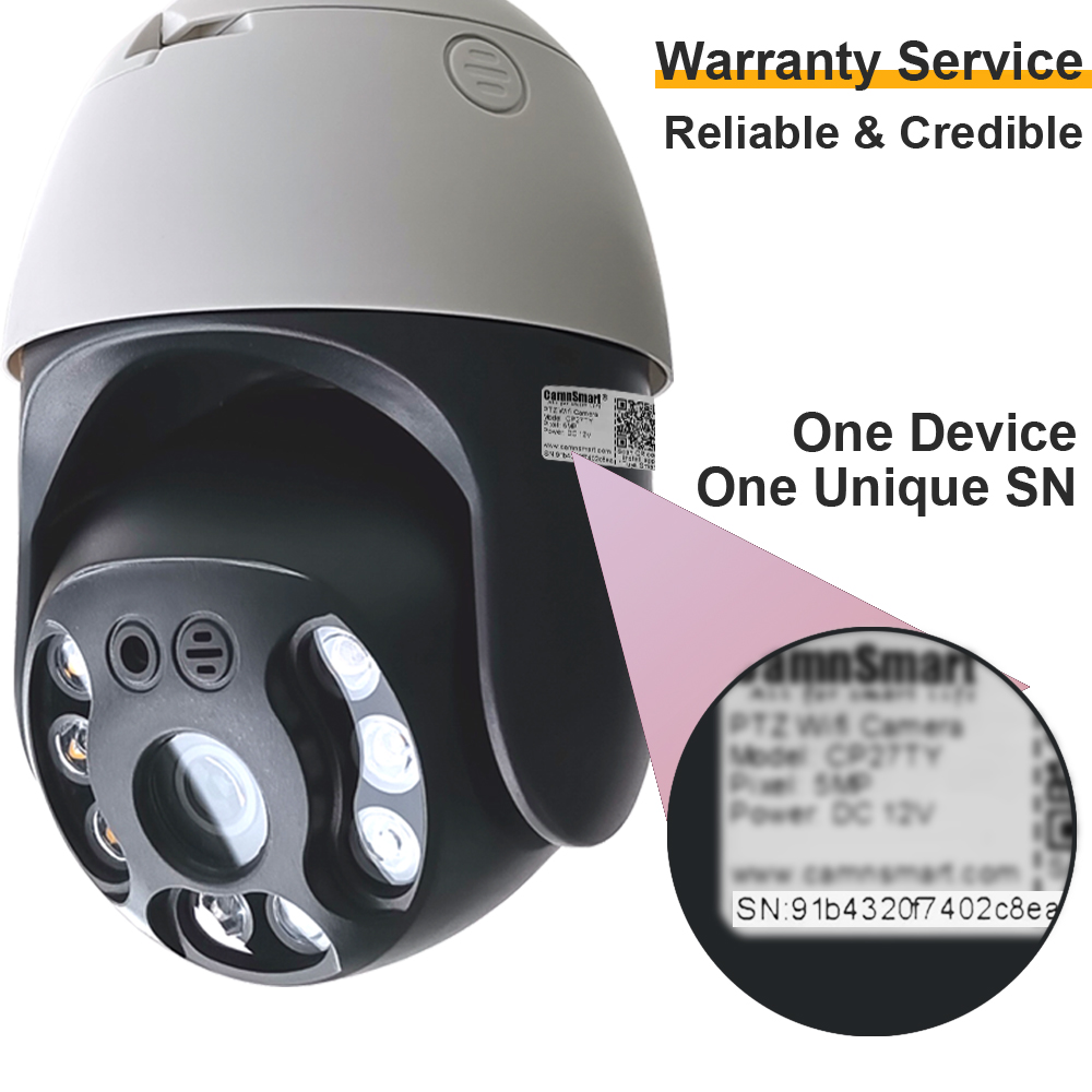 Camnsmart Tuya 5MP Alexa Wifi  - Smart Home Cctv Camera reseña y precio