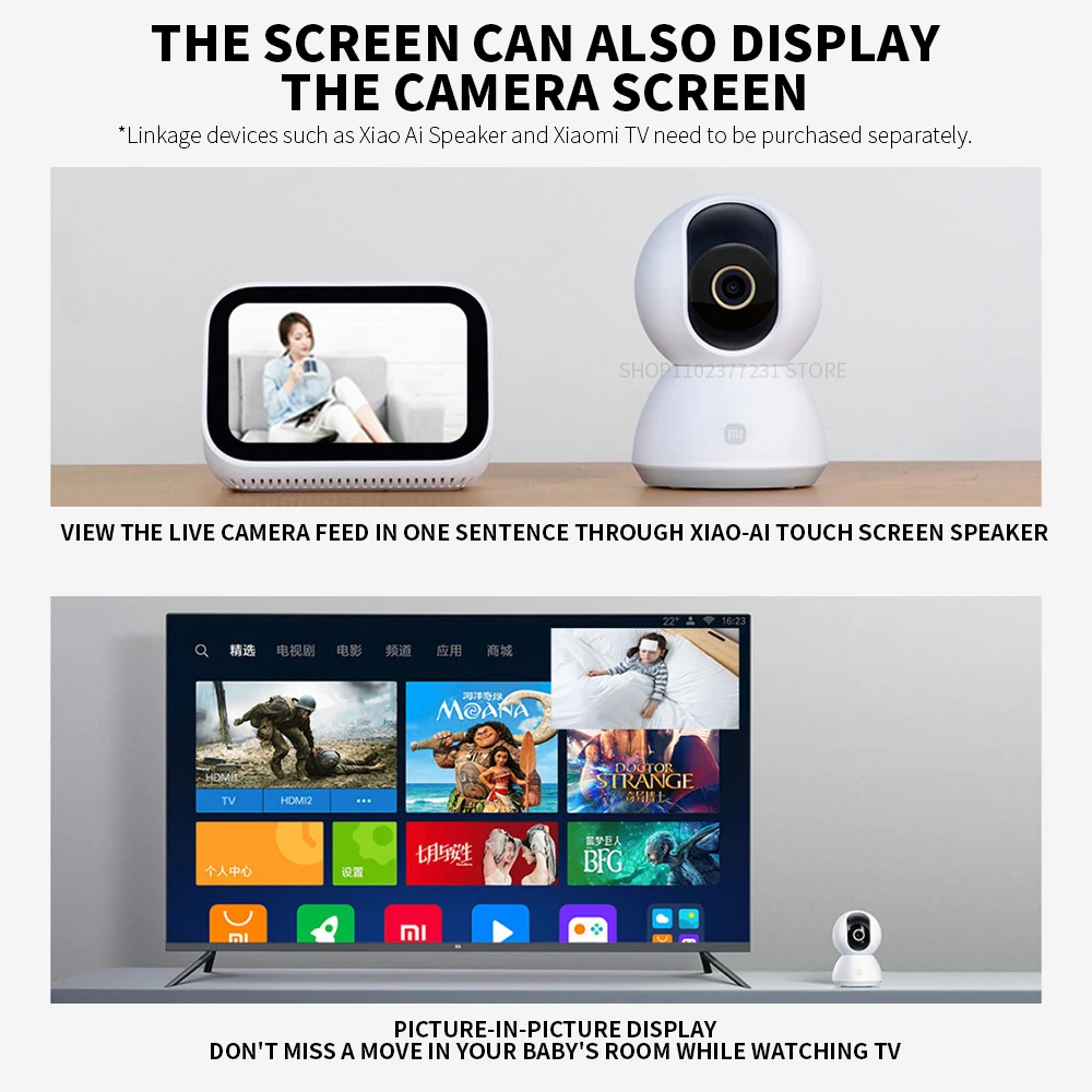 Xiaomi 360 °   Cámara de segur - Smart Home Yeelight reseña y precio