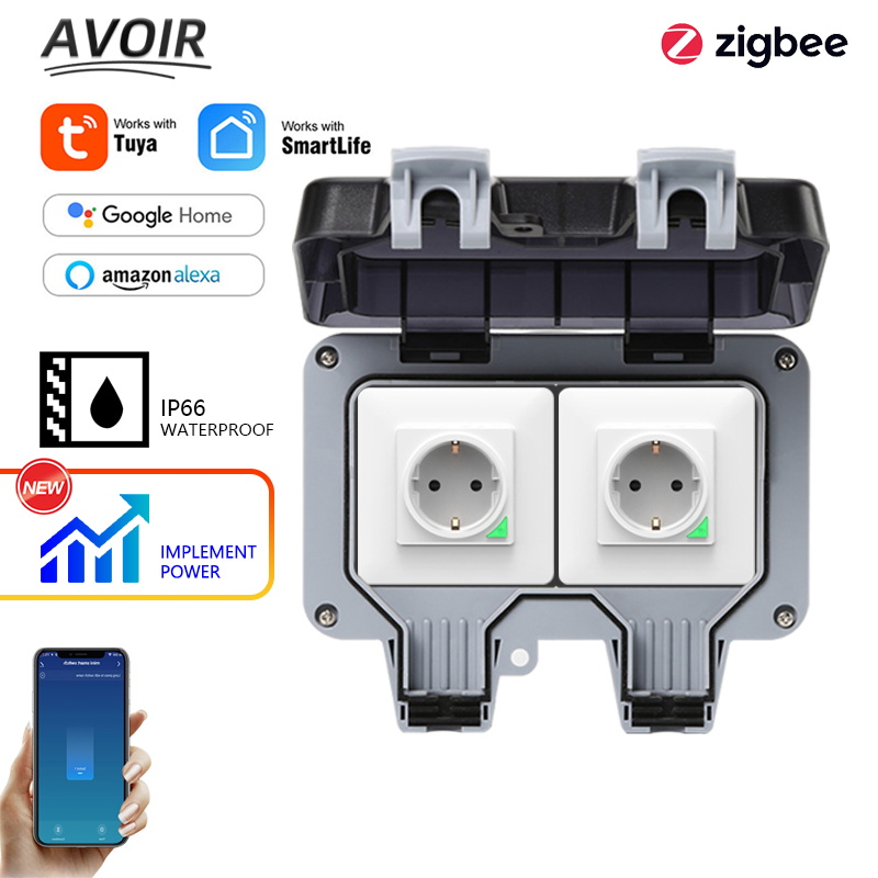Avoir Tuya Zigbee enchufes elé - Smart Home Utilities reseña y precio