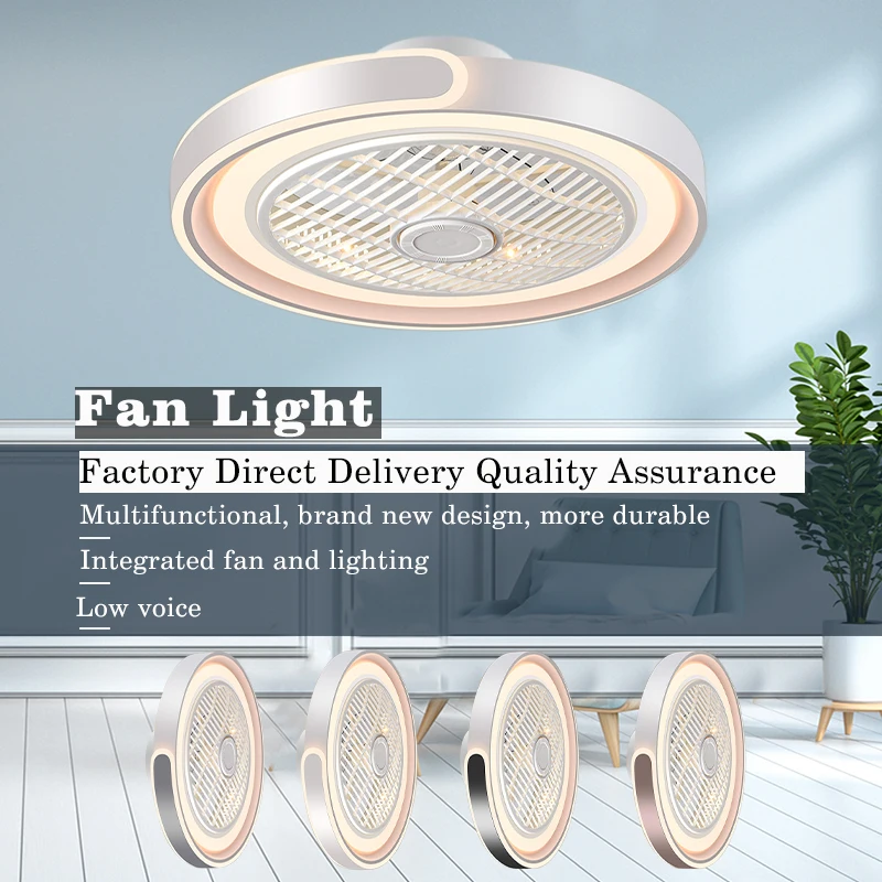 Nuevo y moderno ventilador int - Smart Home Living Room reseña y precio