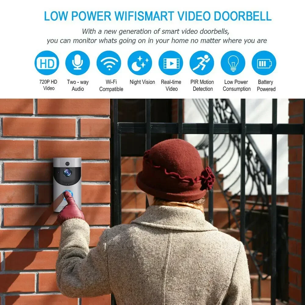 Timbre con cámara inalámbrica  - Smart Home Video Doorphone Ezviz reseña y precio