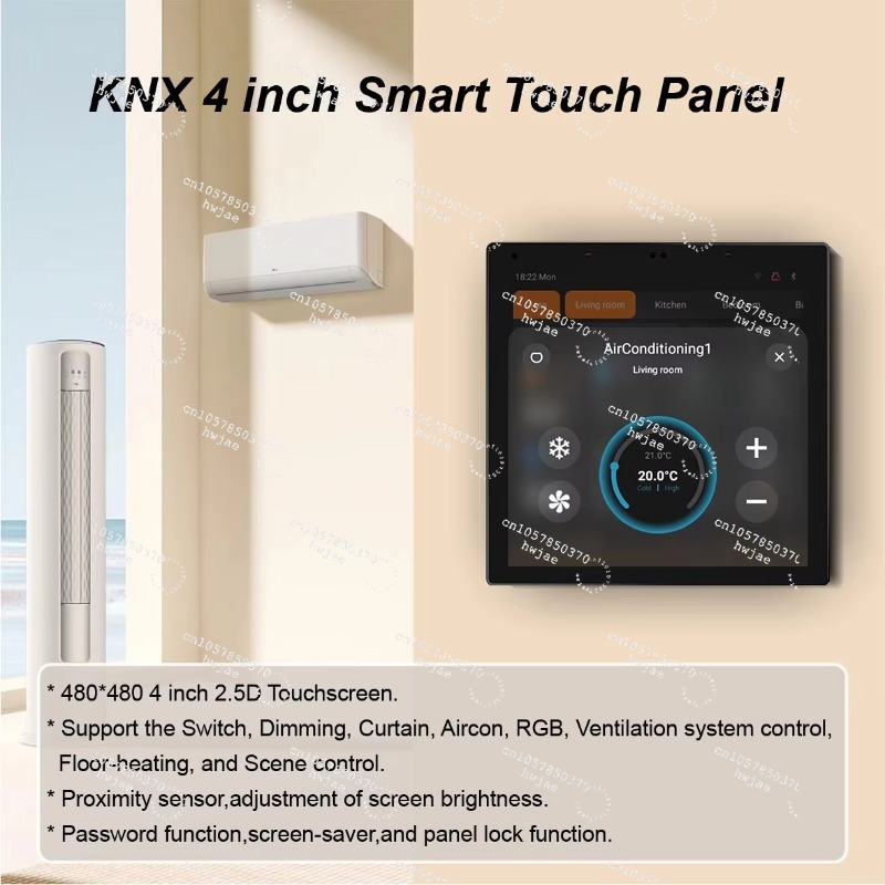 Panel de Control Inteligente K - Smart Home Knx System reseña y precio