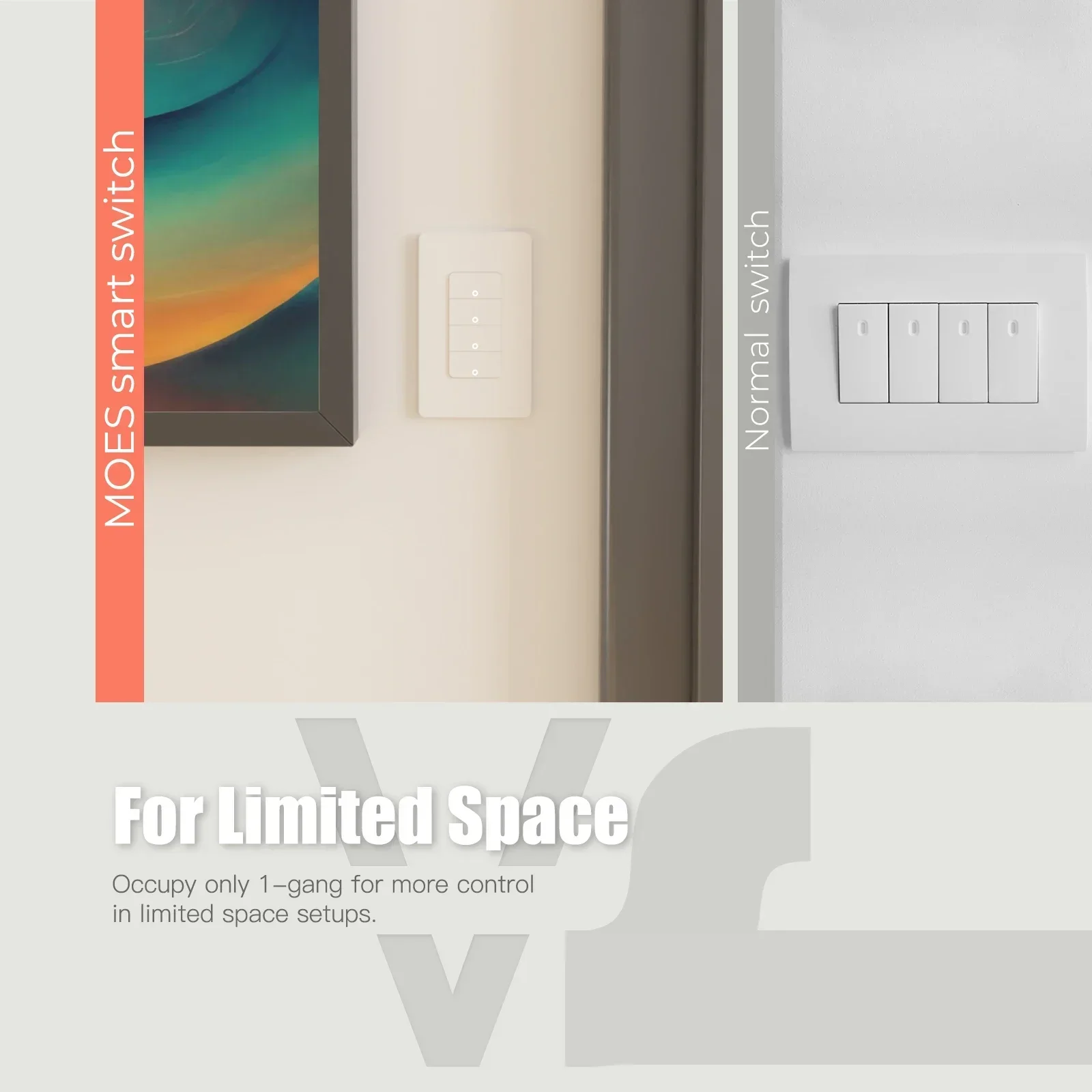 MOES Tuya ZigBee US interrupto - Smart Home Matter reseña y precio