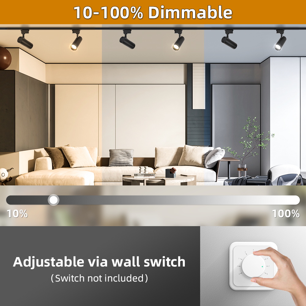Lámparas de techo COB con Cont - Smart Home Living Room reseña y precio
