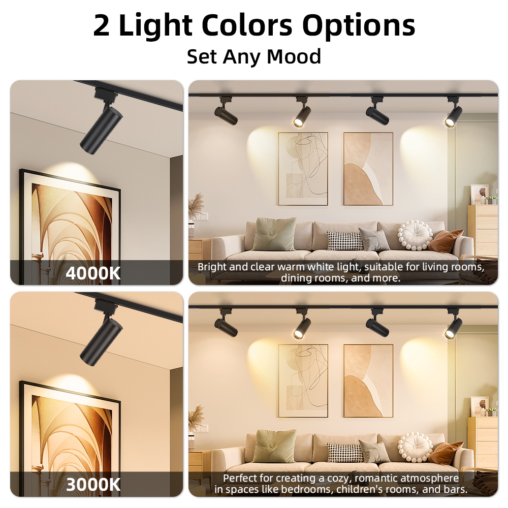 Lámparas de techo COB con Cont - Smart Home Living Room reseña y precio