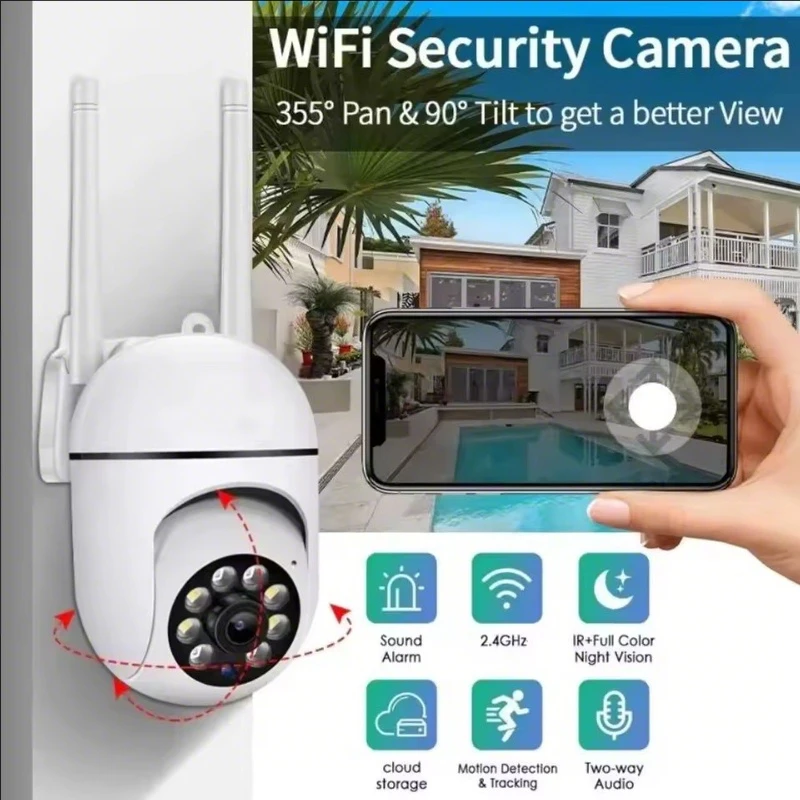 Cámara de Seguridad IP WiFi Sm - Smart Home Cctv Camera reseña y precio