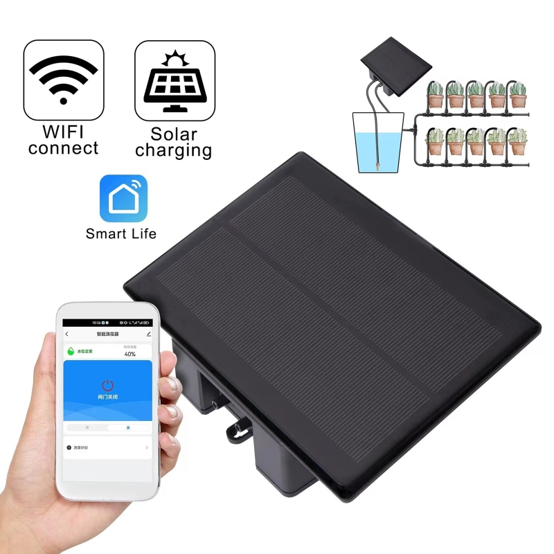 Kit de riego automático Solar  - Smart Home Diy reseña y precio